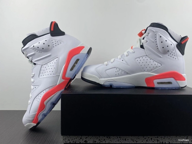 Rep MAX 6 Jordan Retro 384664-123 White (2014) Infrared 0817